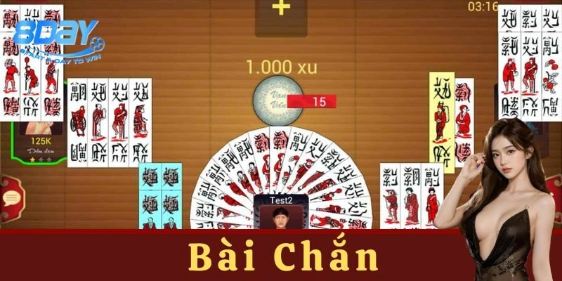 Ví dụ cách chơi cụ thể về cách chơi bài Chắn